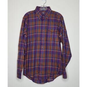 Le Tigre plaid long sleeve button down shirt - medium
